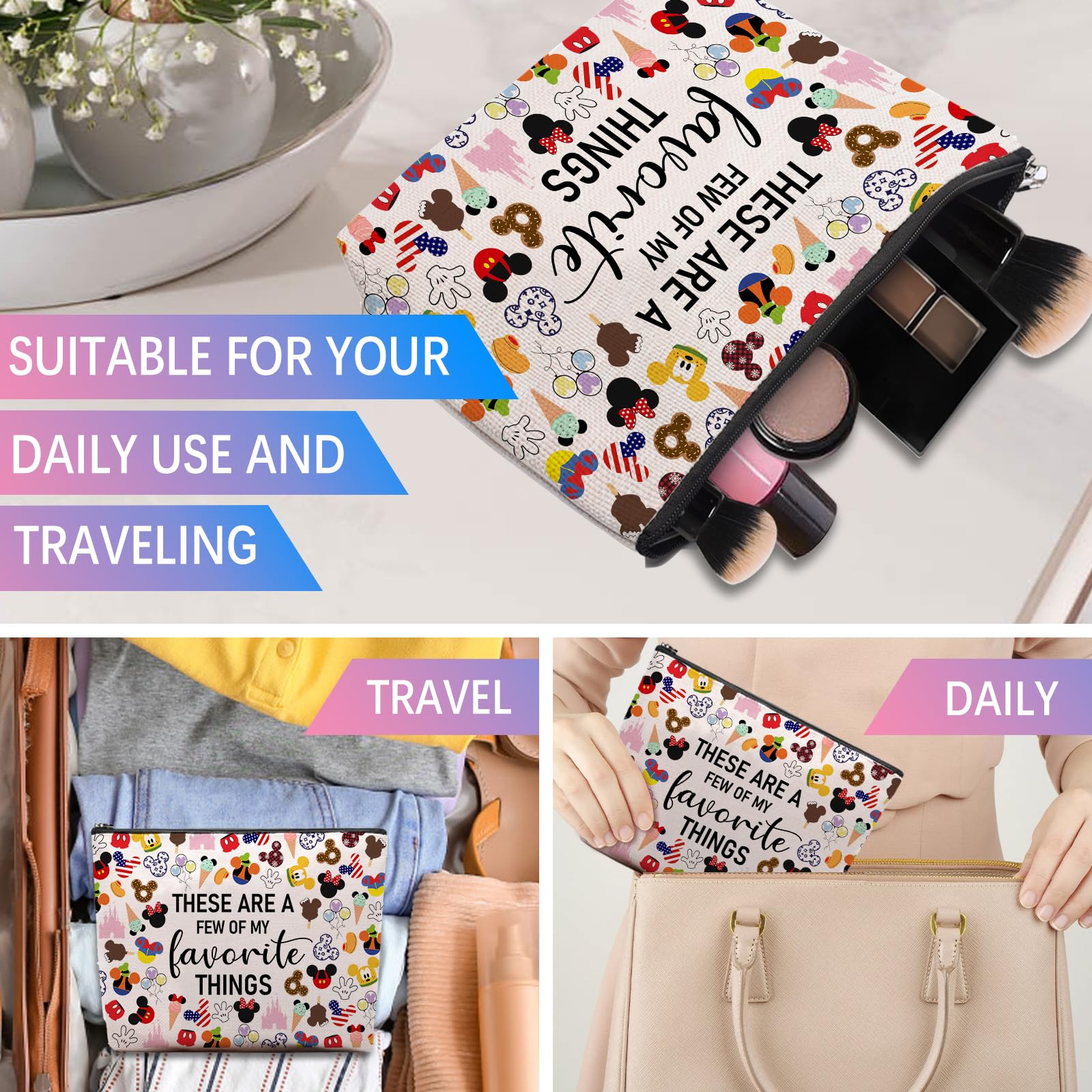 CEASQVAA easy-to-carry-bag fits phone, keys, lipstick on the go.