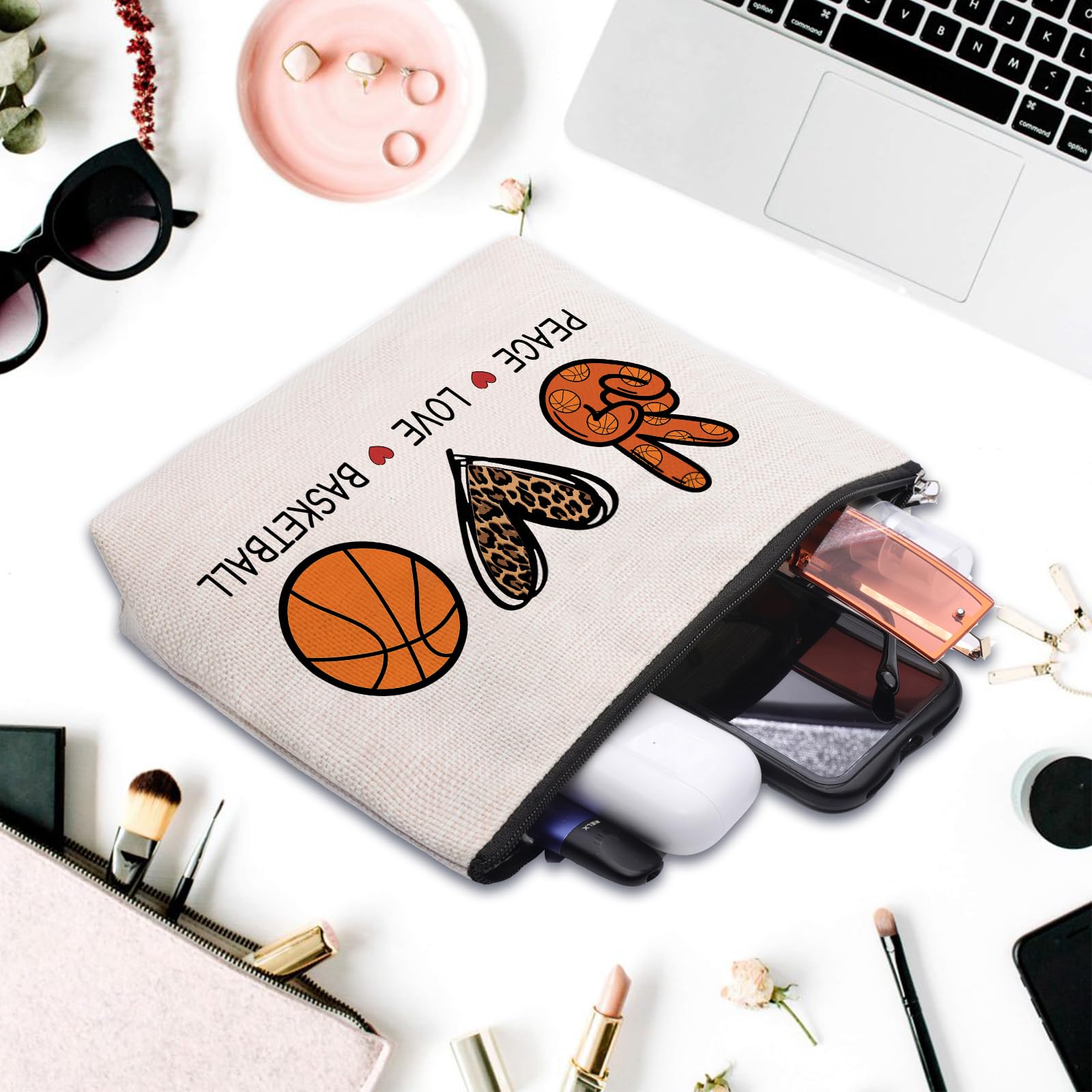 CEASQVAA funny theme patterns add personality to your travel pouch
