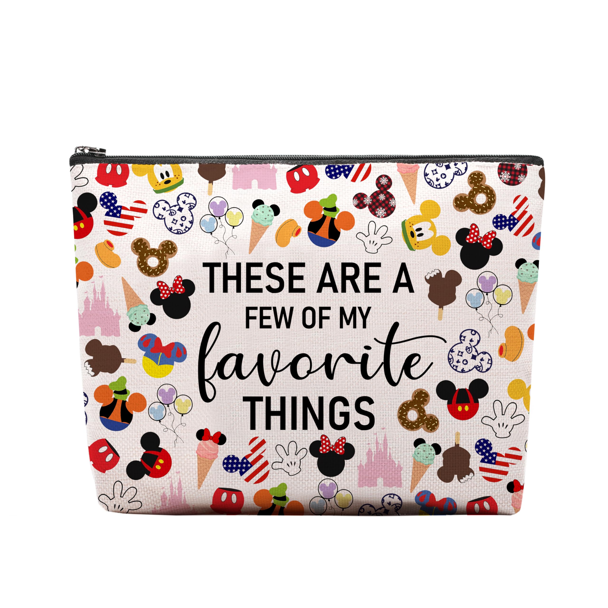 CEASQVAA vacation-trip-cosmetic-bag-pattern highlights gift-ready travel style and playful design.