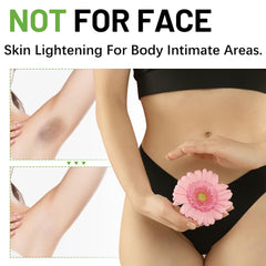 Ceavo Skin Bleaching Cream bikini line image highlights subtle whitening for sensitive areas
