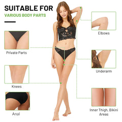 Ceavo Skin Bleaching Cream inner thighs close-up shows soft, even-toned skin