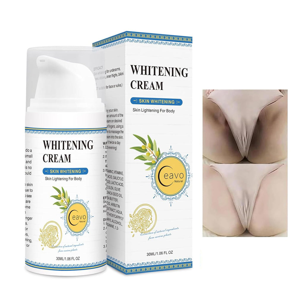Ceavo Skin Bleaching Cream underarms application image showing smooth skin potential