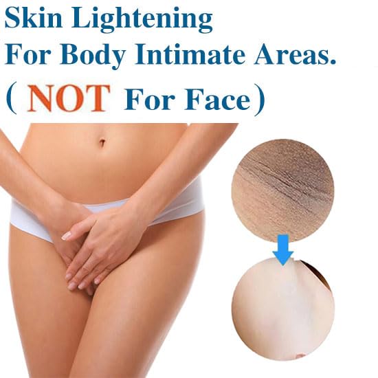 Ceavo Skin Whitening Cream underarm area image highlights versatile use for sensitive underarm skin.