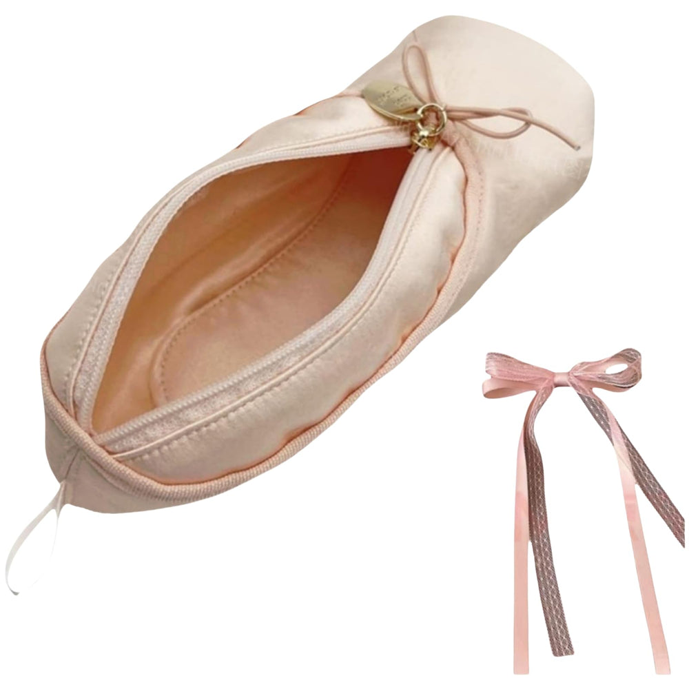 CECKQUE ballet makeup bag in pink pattern ideal for stage touch-ups