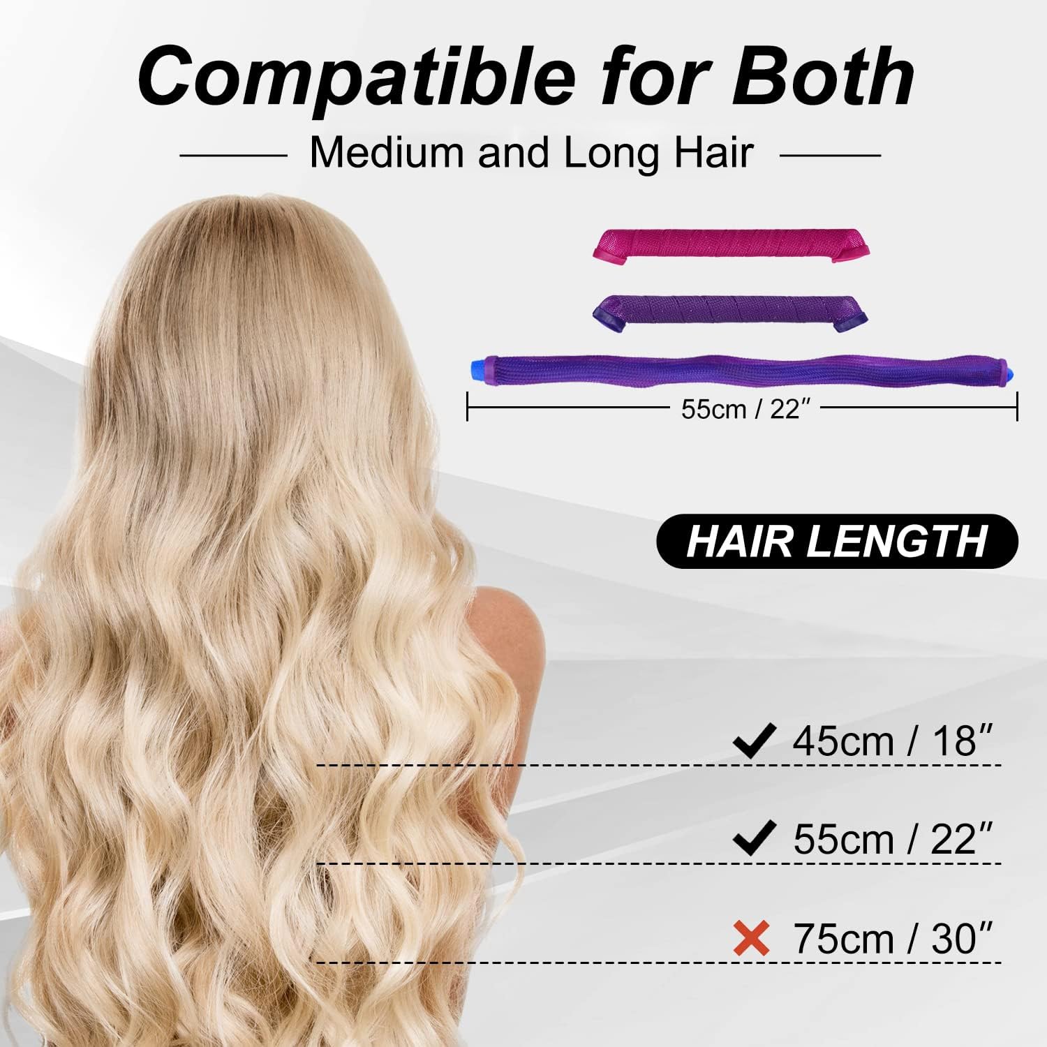 CEKEME soft-material spiral rollers close-up highlights comfortable wear