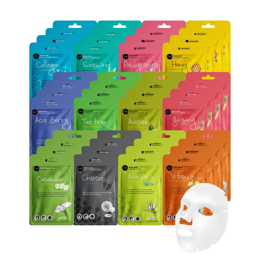 Celavi Cosmetics collagen essence mask sheet pack shot for deep hydration