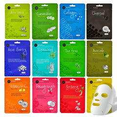 Celavi Essence Face Mask classic packaging highlights premium sheet masks for refreshing hydration