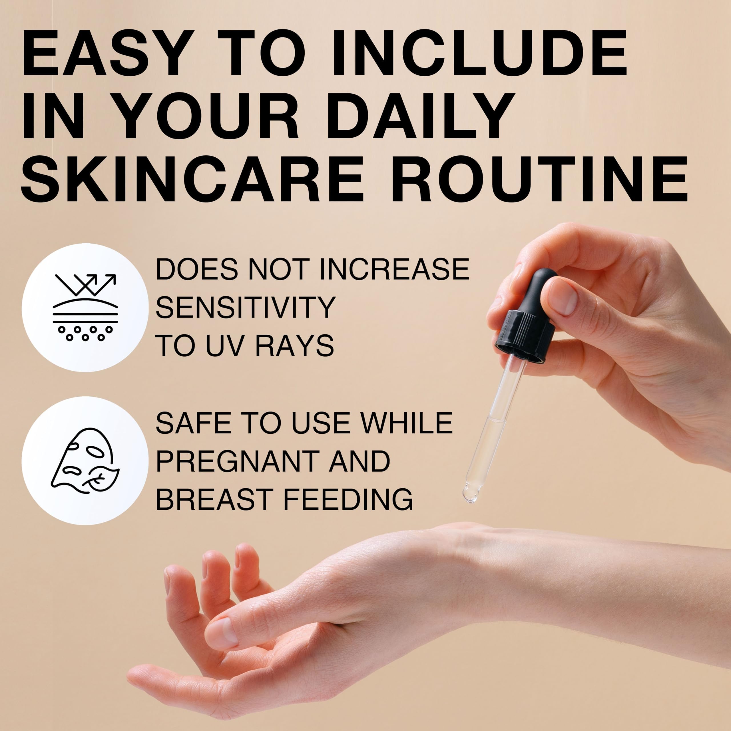 CELDYQUE Bakuchiol Serum mixing with cream to tailor strength