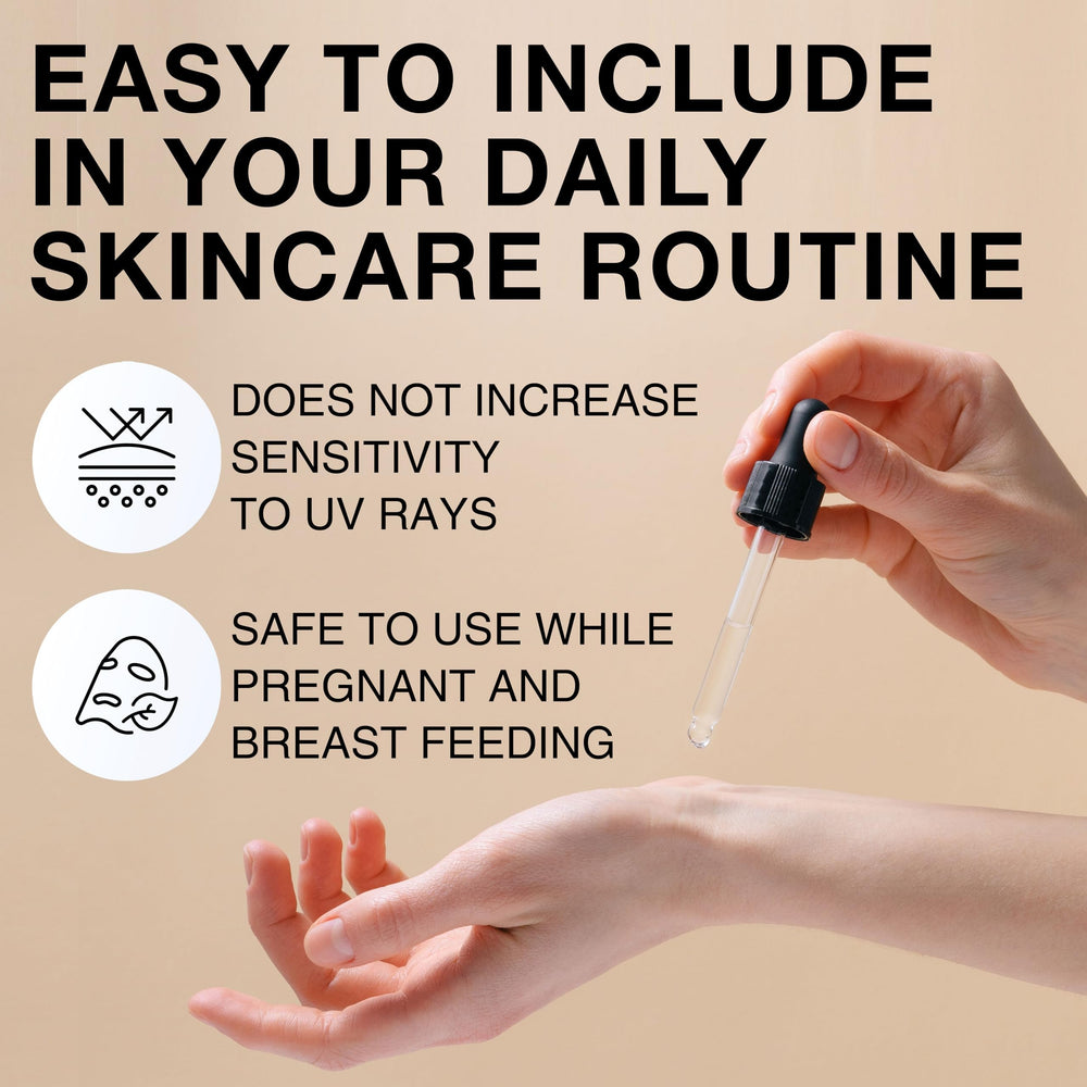CELDYQUE Bakuchiol Serum mixing with cream to tailor strength