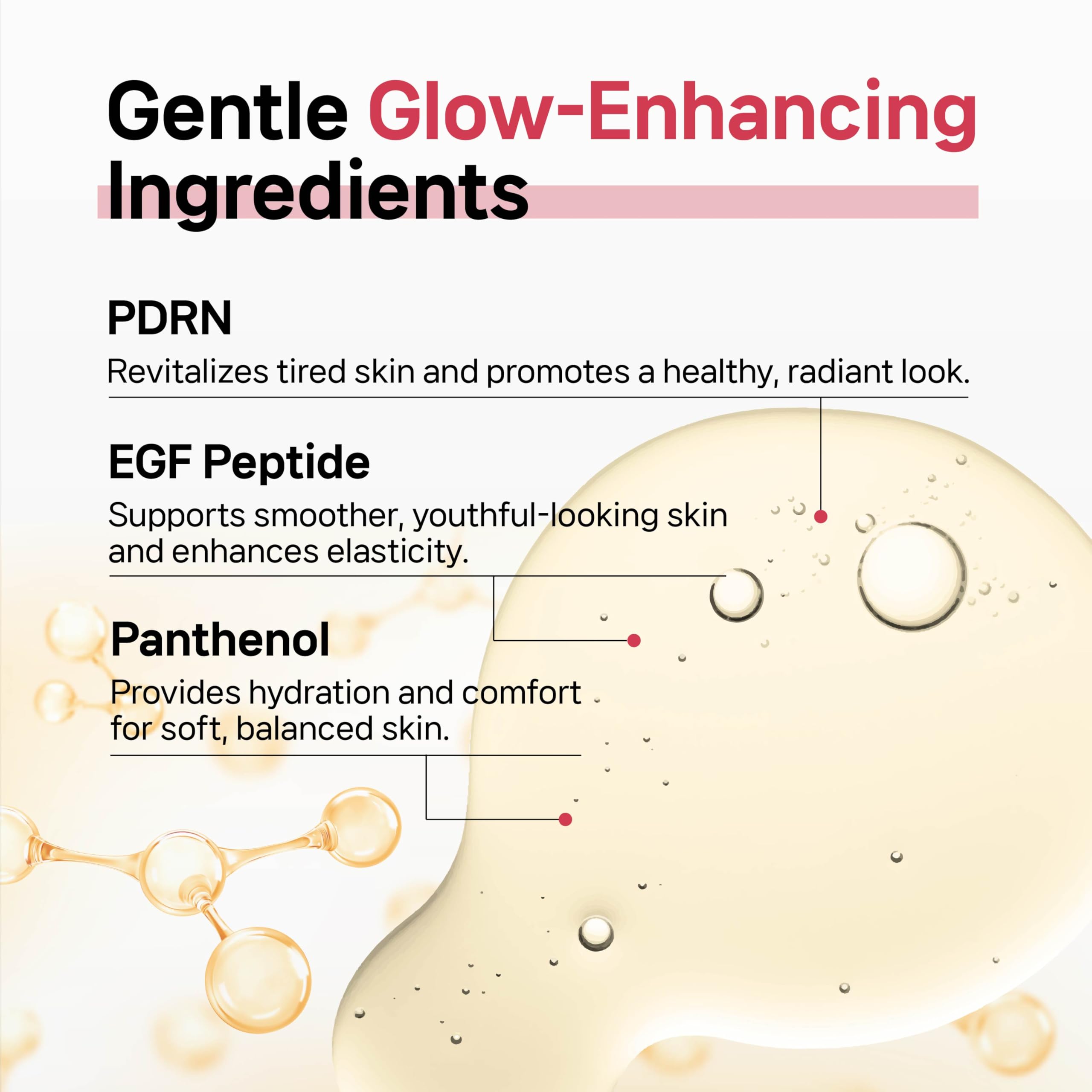 CELDYQUE panthenol hydration barrier closeup communicates moisture boost.
