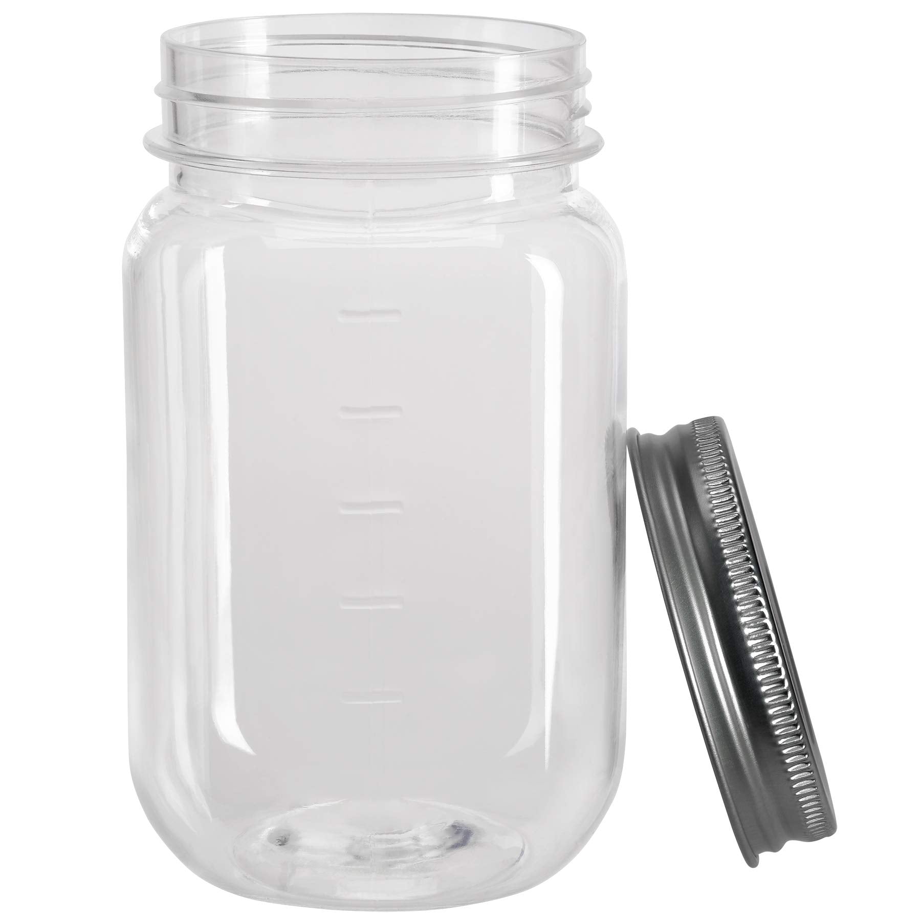 Celebrate It Michaels 16oz plastic Mason jar label-ready for sorting projects