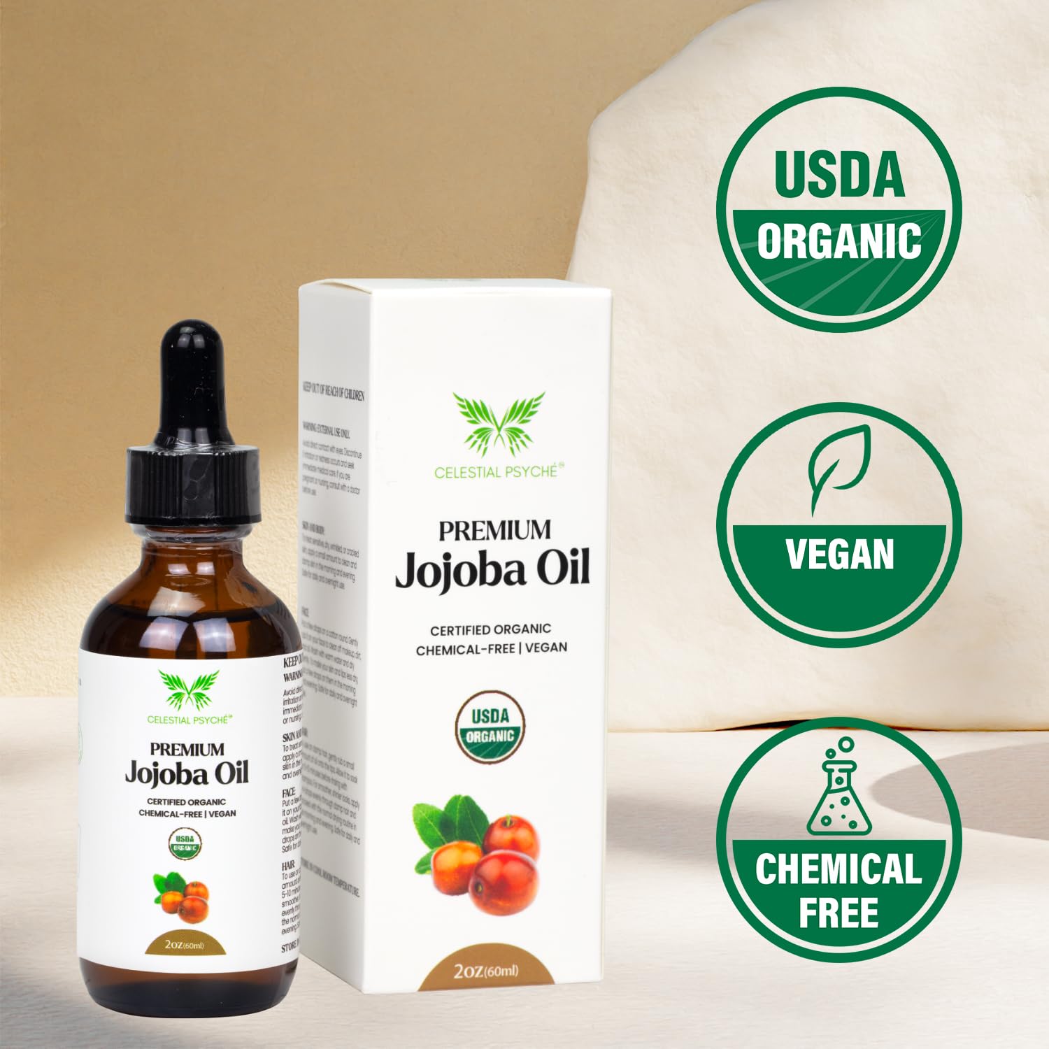 Celestial Psyche Jojoba Oil skin-hydration ritual for soft, radiant skin.