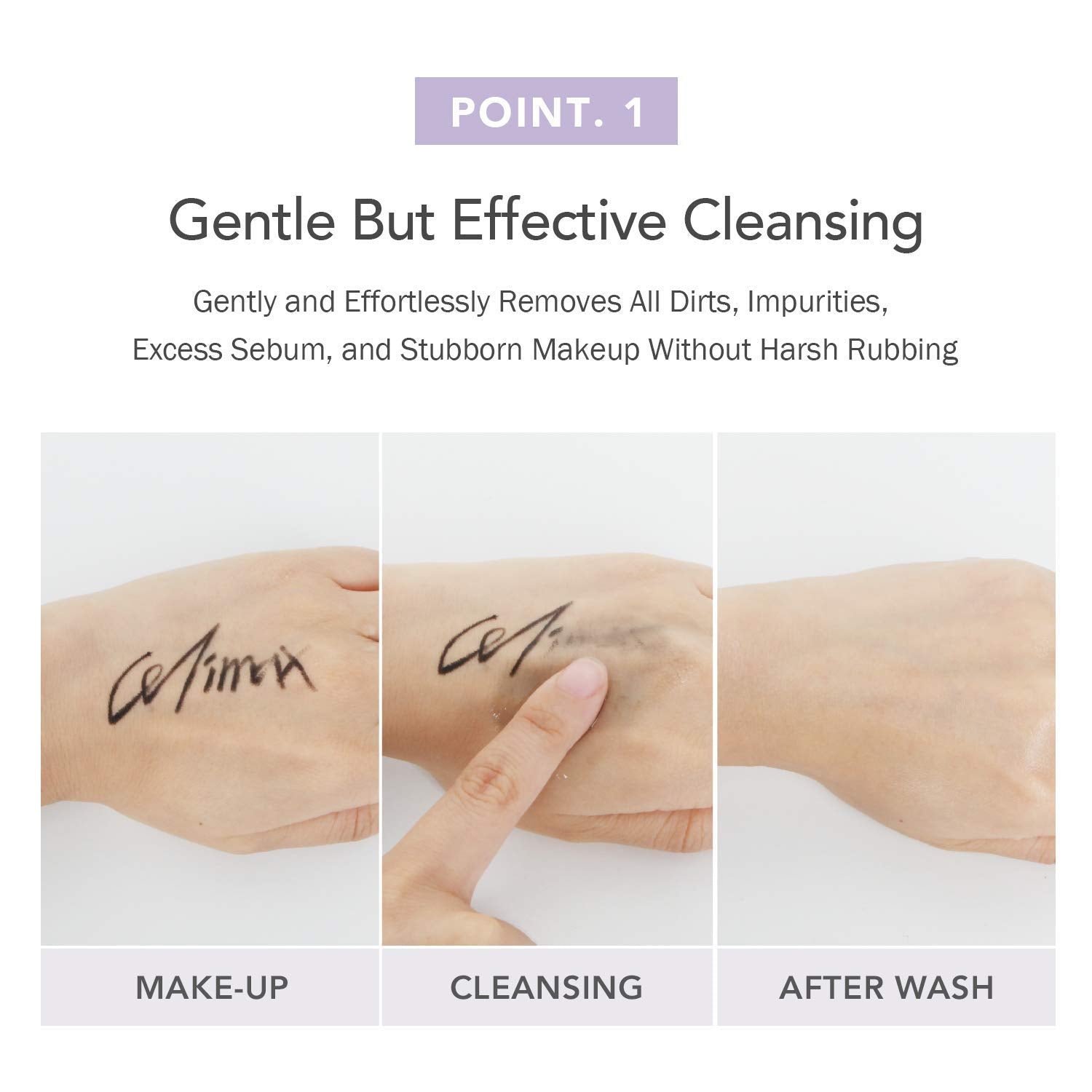 Celimax Derma Nature Fresh Blackhead 6 natural ingredients closeup highlighting blackhead-dissolving power.