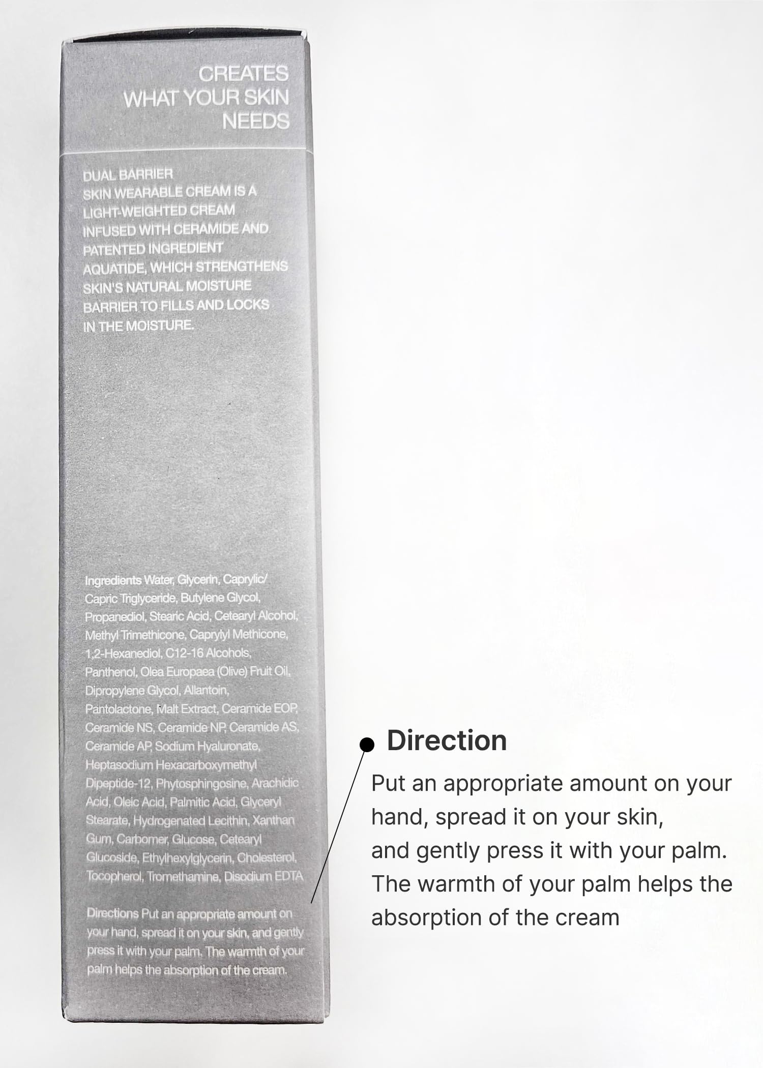 Celimax Dual Barrier Cream 50ml jar emphasizing portable daily moisture maintenance.