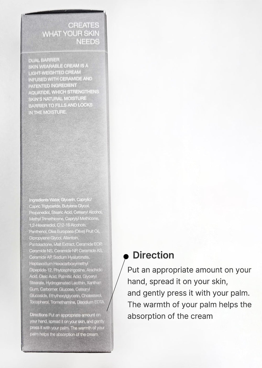 Celimax Dual Barrier Cream 50ml jar emphasizing portable daily moisture maintenance.