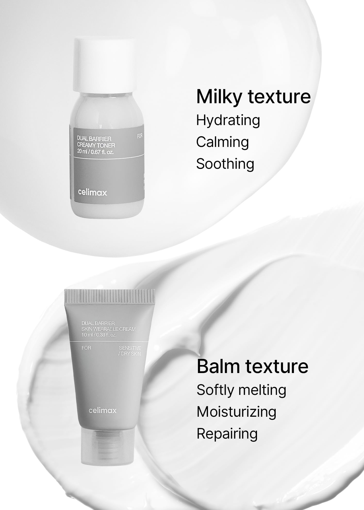 Celimax Dual Barrier Skin Wearable Cream jar close-up deep moisture