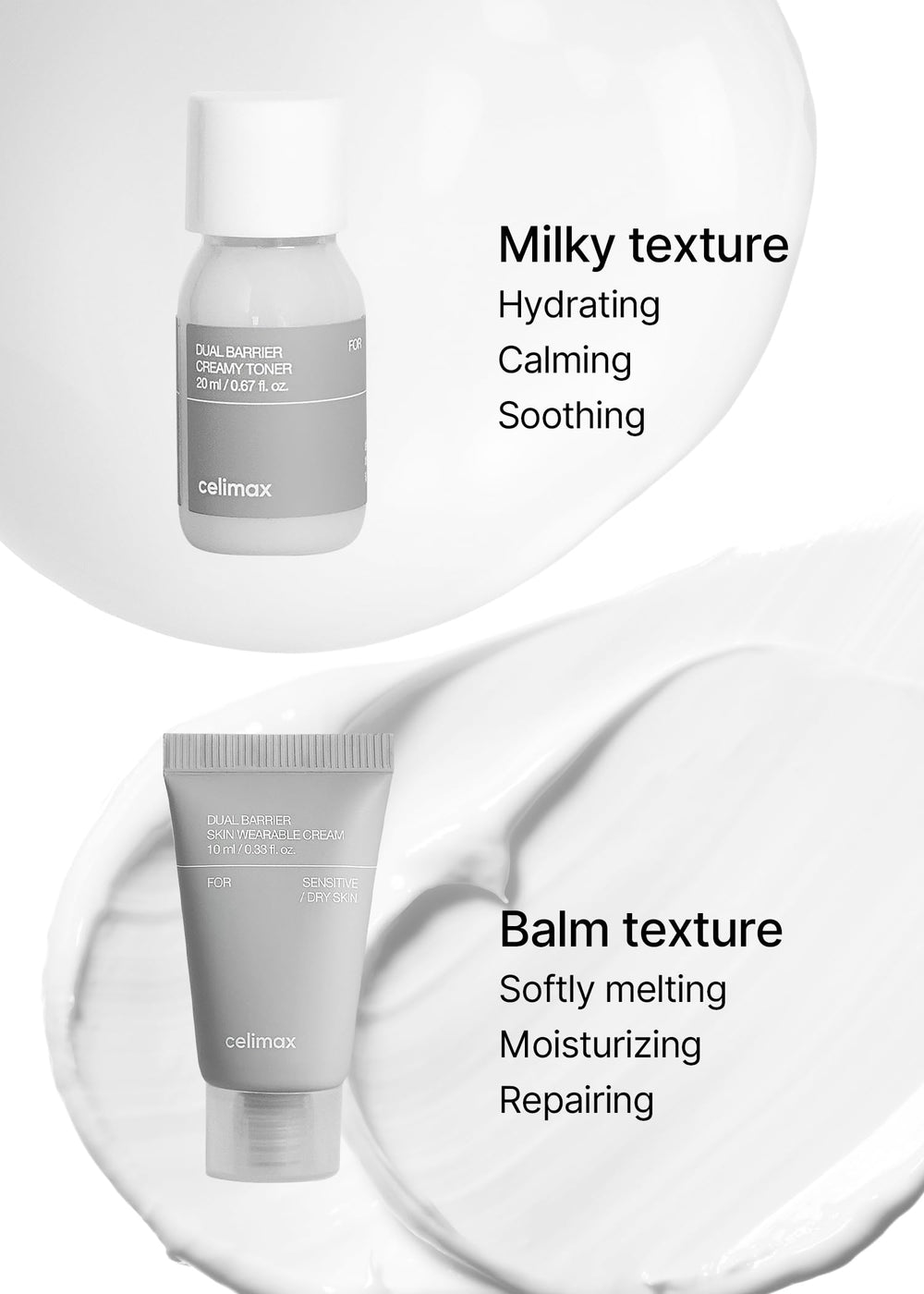 Celimax Dual Barrier Skin Wearable Cream jar close-up deep moisture