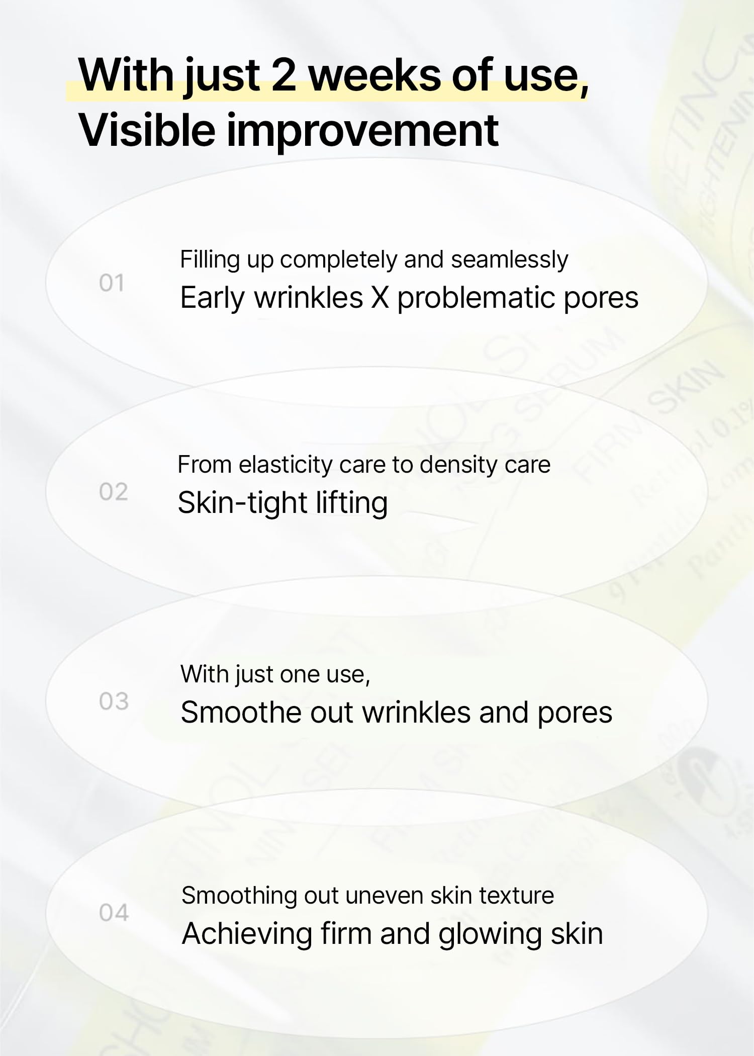 Celimax Vita A Retinol Shot night-routine scene conveys overnight rejuvenation ritual.