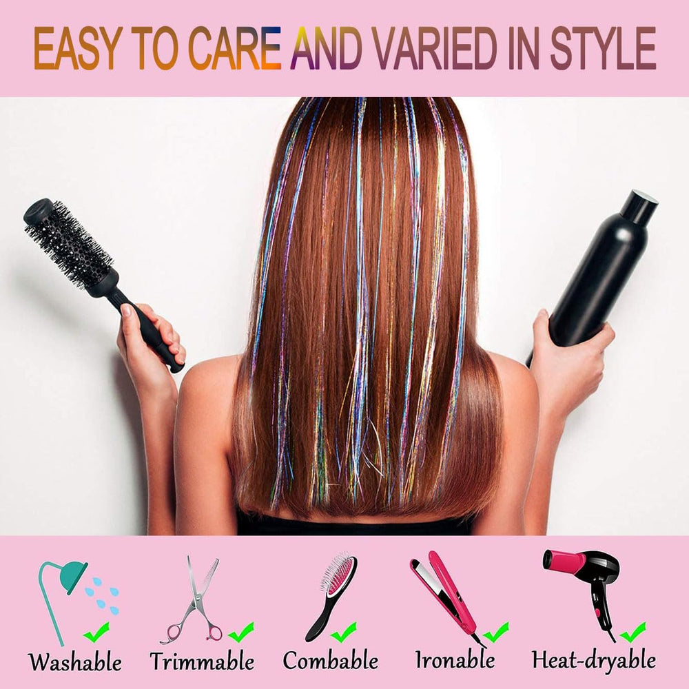 CelineBella festival-ready hair tinsel ideal for party, cosplay, and weddings