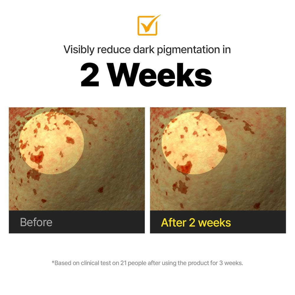 Cell Fusion C Toning C Vita Shot Ampoule shows 15% vitamin C potency in the bottle.