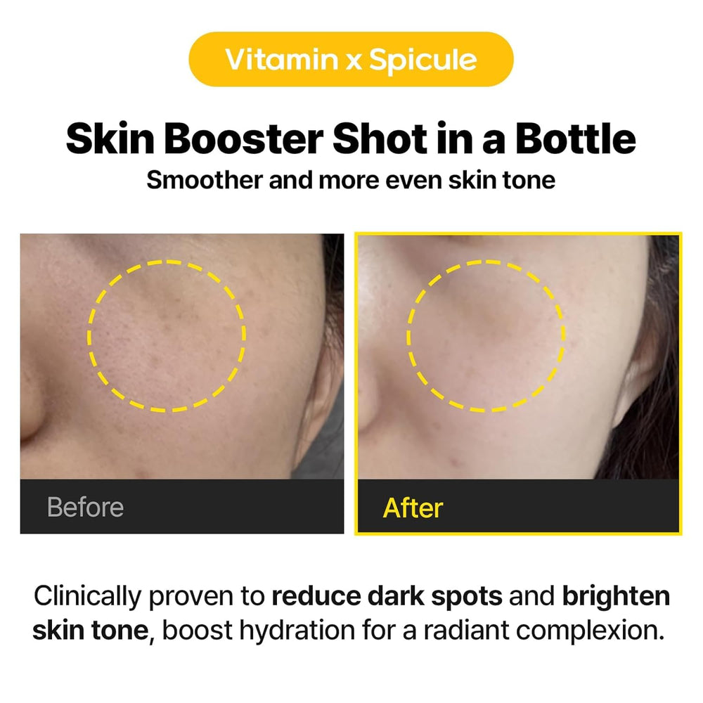 Cell Fusion C Toning C Vita Shot Ampoule contributes to a radiant glow and even tone.