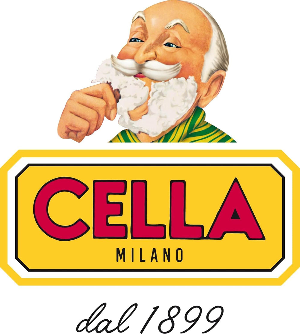 Cella Milano Made in Italy tag reinforces heritage and quality.