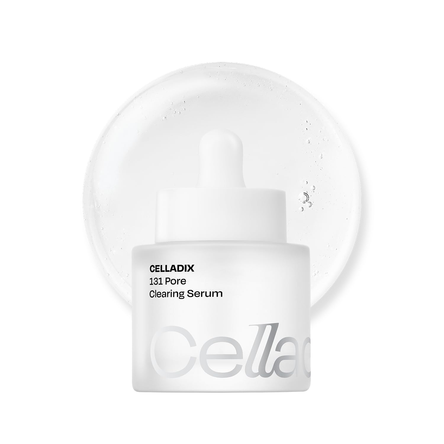 Celladix Sebum Rebalancing Rx 131 Ampoule bottle closeup highlights its oil-control formula.