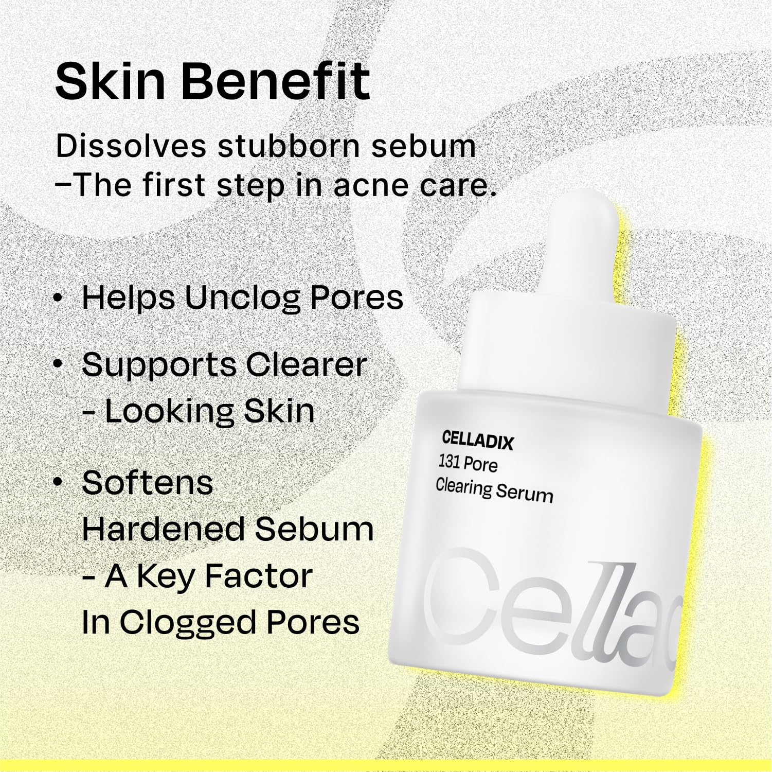 Celladix Sebum Rebalancing Rx 131 Ampoule ingredient focus on ceramides and lipids.