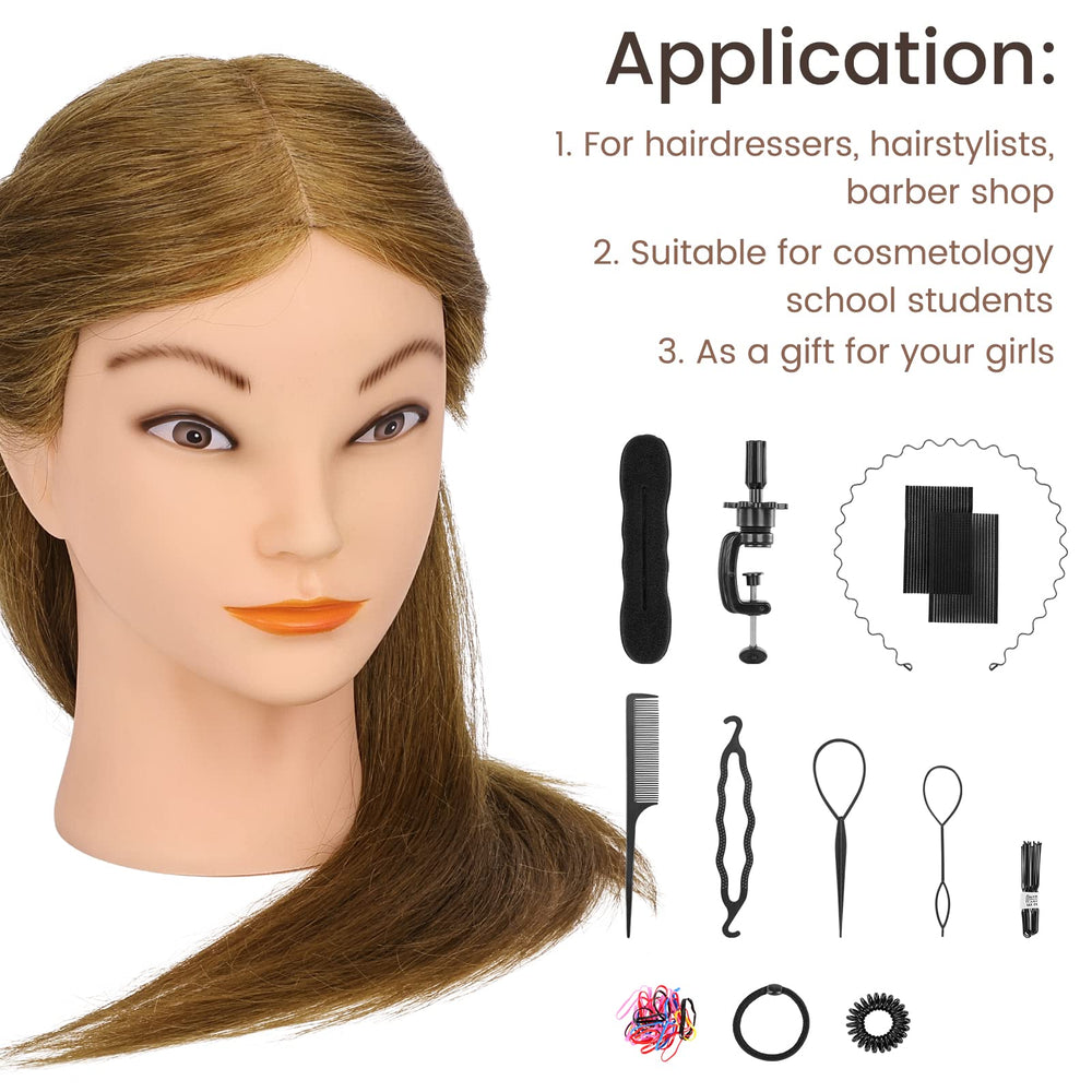 CENOZ head being cut and styled to simulate real salon workflows.