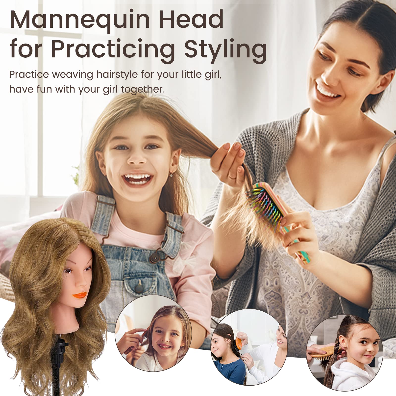 CENOZ complete mannequin-head kit, ready for immediate practice and safe storage.