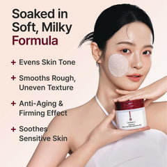 CENTELLIAN 24 Madeca Mela Capture Ampoule Pad T-shaped embossed surface for deeper absorption.