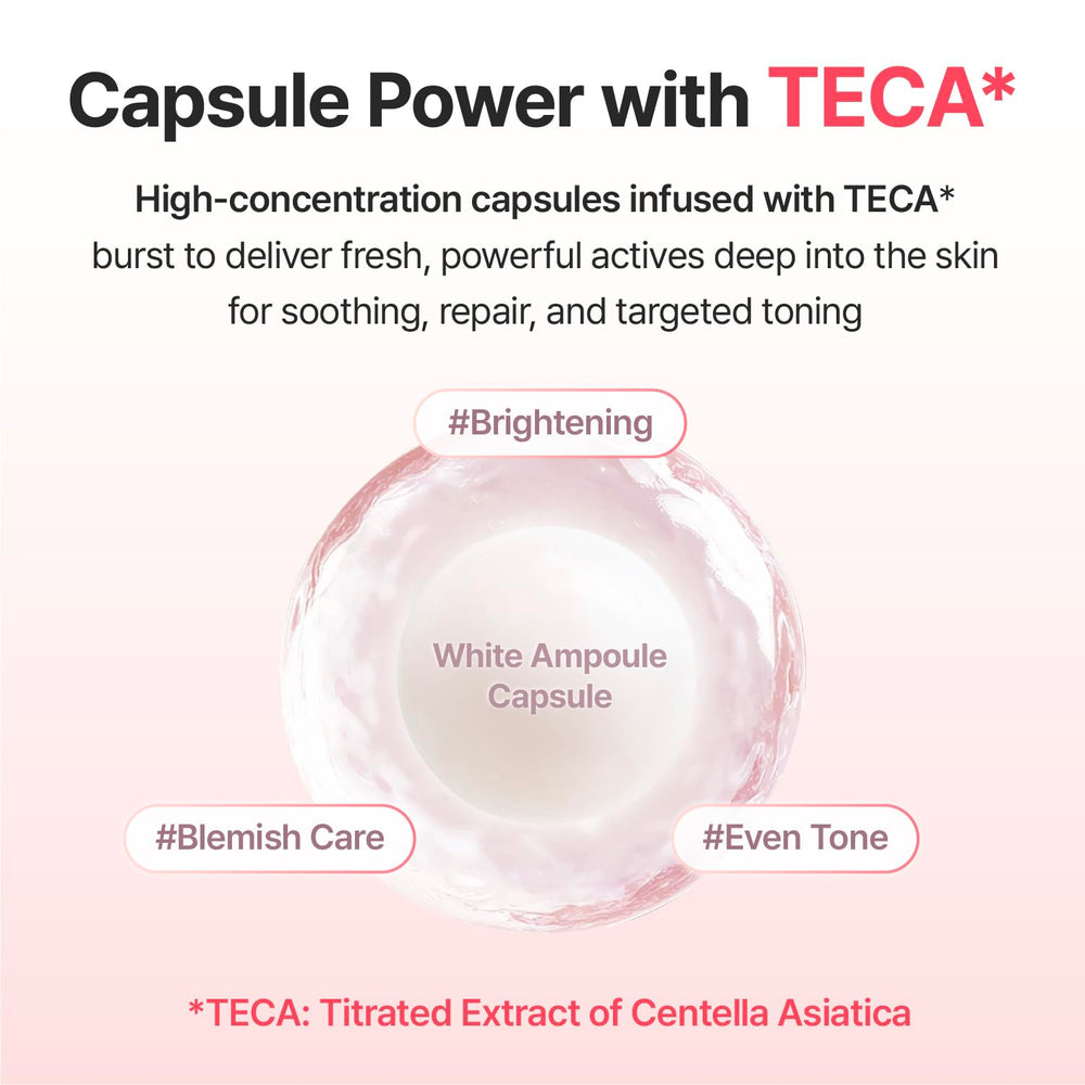 CENTELLIAN 24 Madeca Mela Capture Ampoule Capsule Cream duo-texture pack shot hints at dual nourishment.