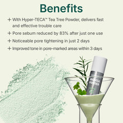 Centellian 24 Madeca Powder Tea Tree AC oil-control action to reduce shine.