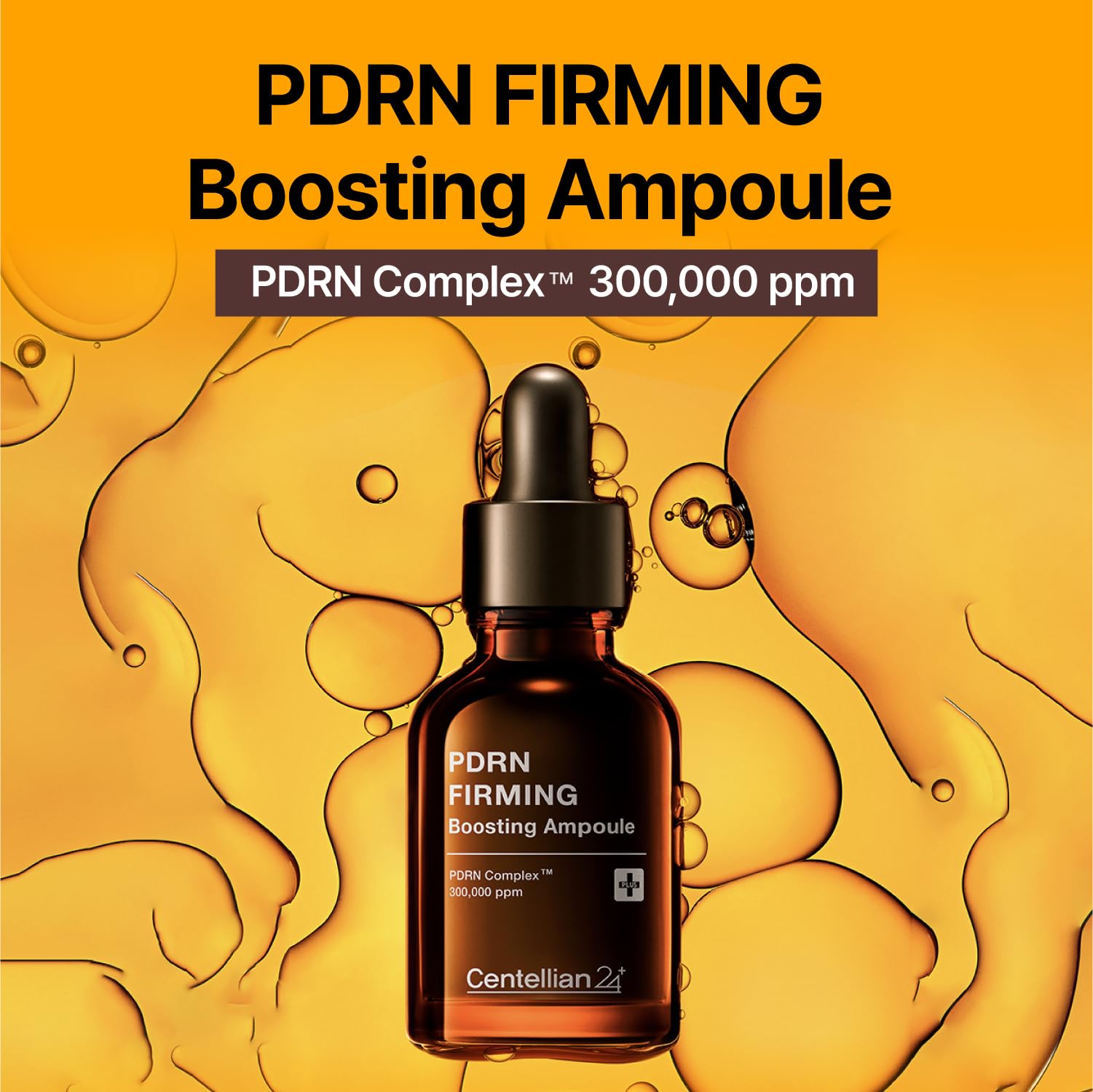 Centellian 24 PDRN ampoule applied to skin for enhanced absorption and firmness.