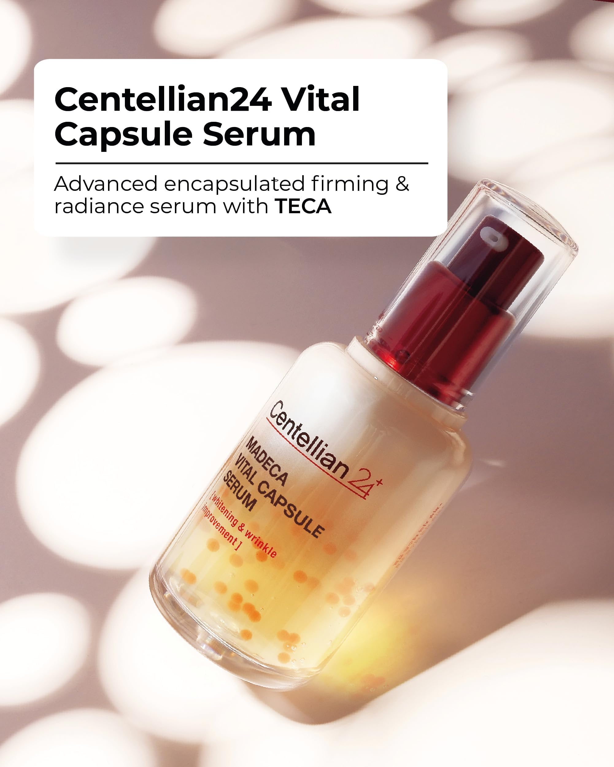 Centellian 24 Vital Capsule Serum tone-radiance focus on brighter complexion.