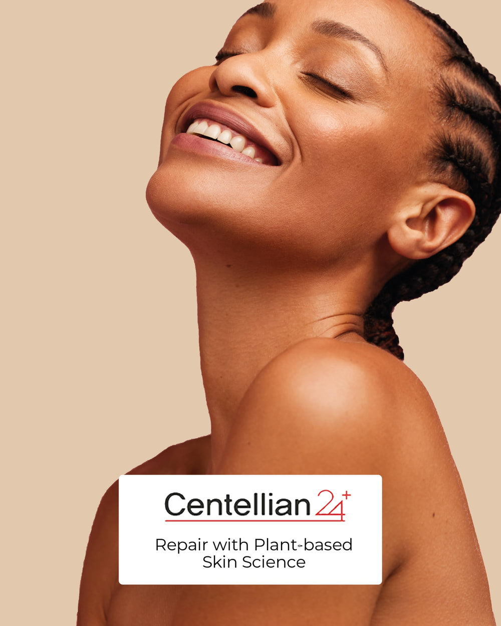 Centellian24 Centella extract bottle close-up emphasizes TECA-rich formula benefits.