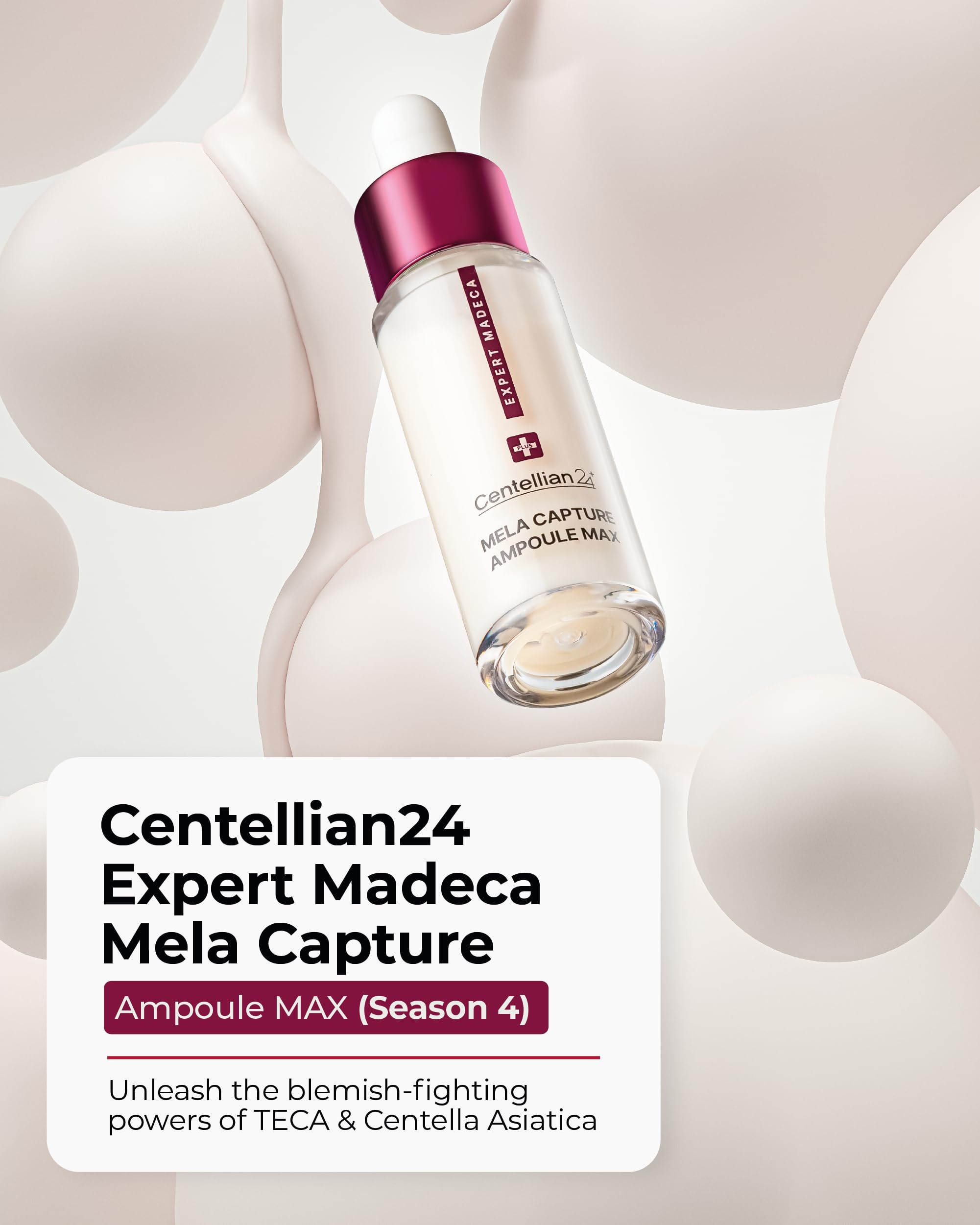 Centellian 24 Expert Ampoule Season 4 bottle being poured for precise application