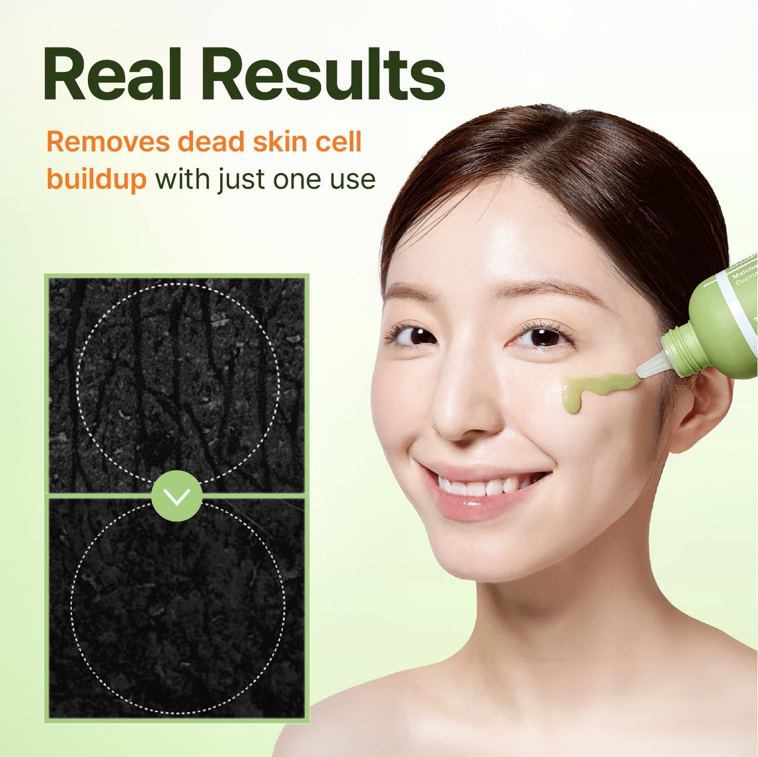 Centellian 24 Madeca Matcha Toning Peeling Gel ingredients highlight Matcha-TECA complex.