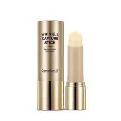Centellian24 Madeca Wrinkle Capture Stick applied to forehead for targeted smoothing.