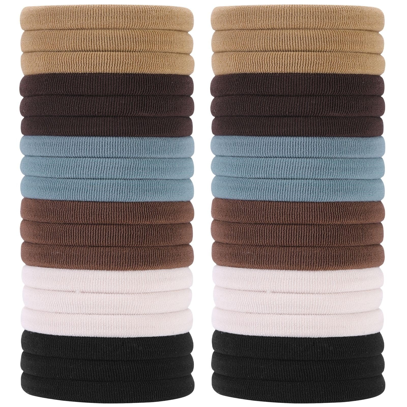 CENTSTAR easy-application hair ties simplify quick touch-ups on busy mornings