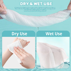 CenYouful pop-up dispense pack enables easy grabbing of towels during routines.