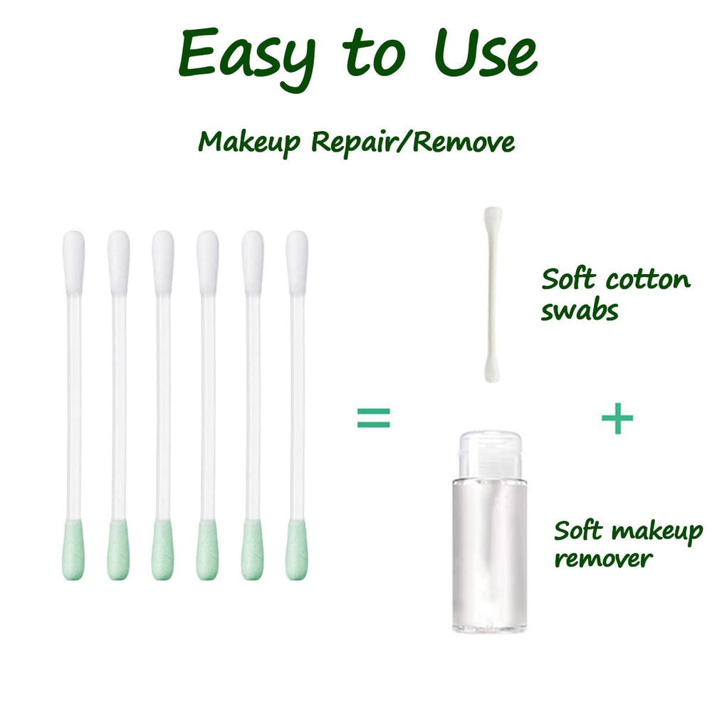 Ceonam cotton makeup remover swabs pocket-carry showcases portable beauty tool for travel