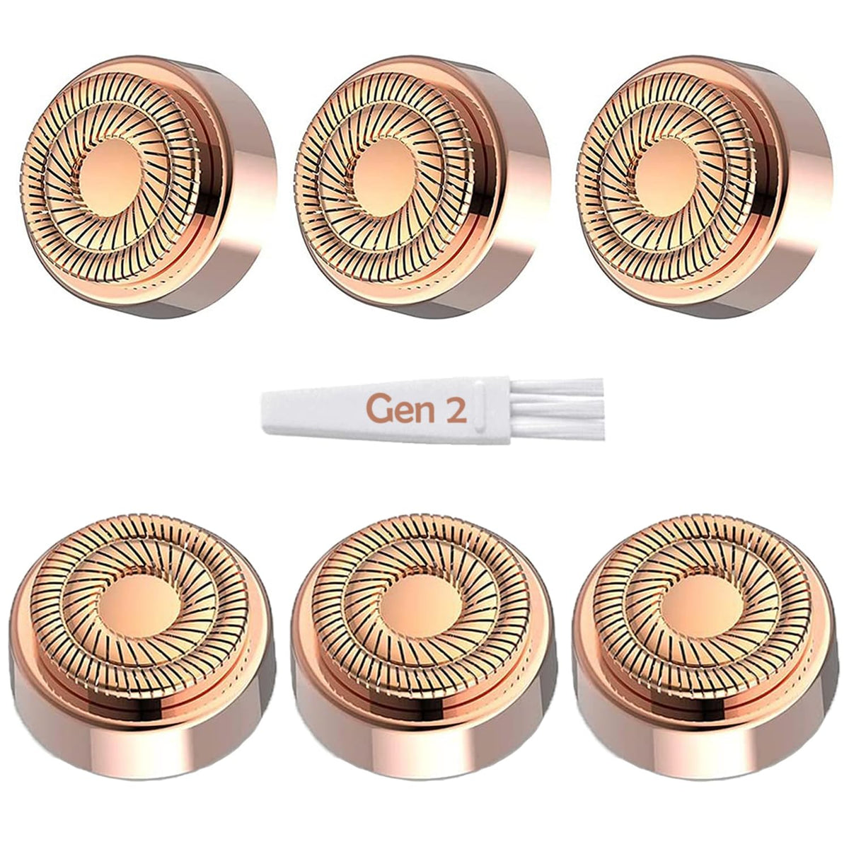 ceooe Gen2 replacement heads 6-count offer easy swapping for consistent grooming
