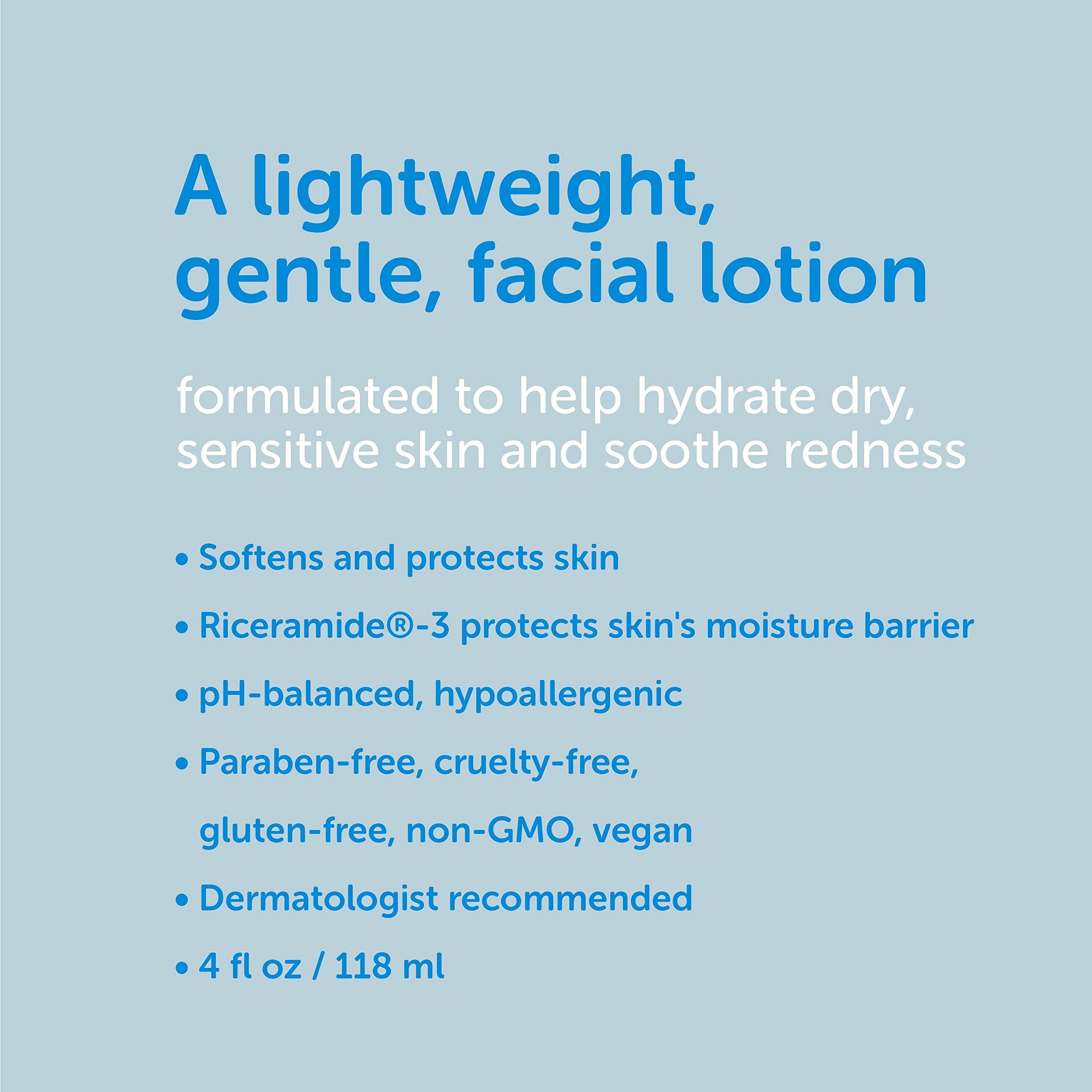 Ceramedx fragrance-free lotion glides on for gentle daily skincare.