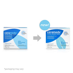 Ceramedx formula with hyaluronic acid and shea butter for deep moisture