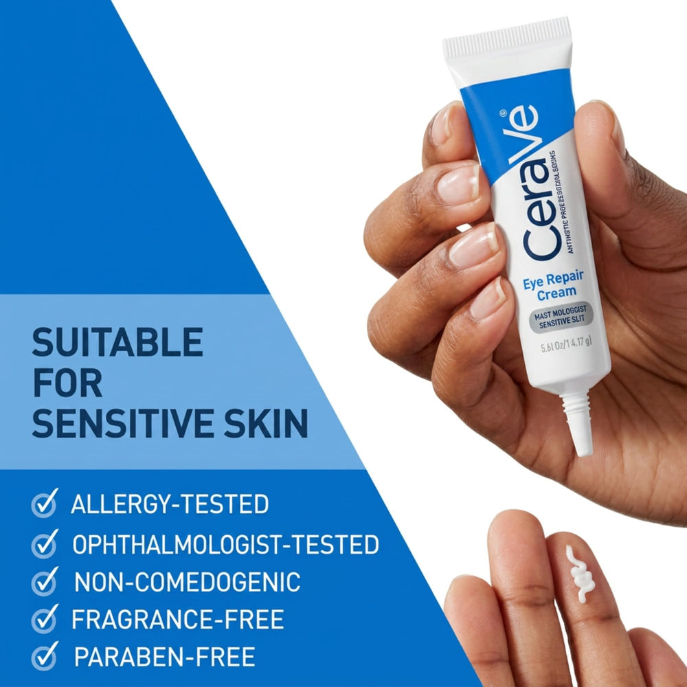 CeraVe ingredient label close-up showing ceramides and hyaluronic acid benefits