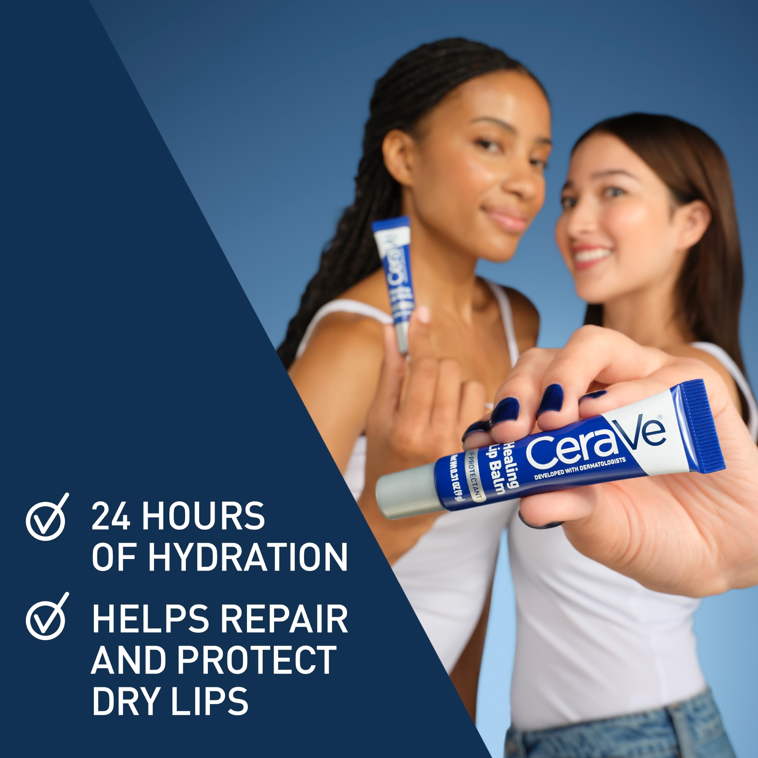 CeraVe close-up petrolatum sheen highlighting protective moisture lock
