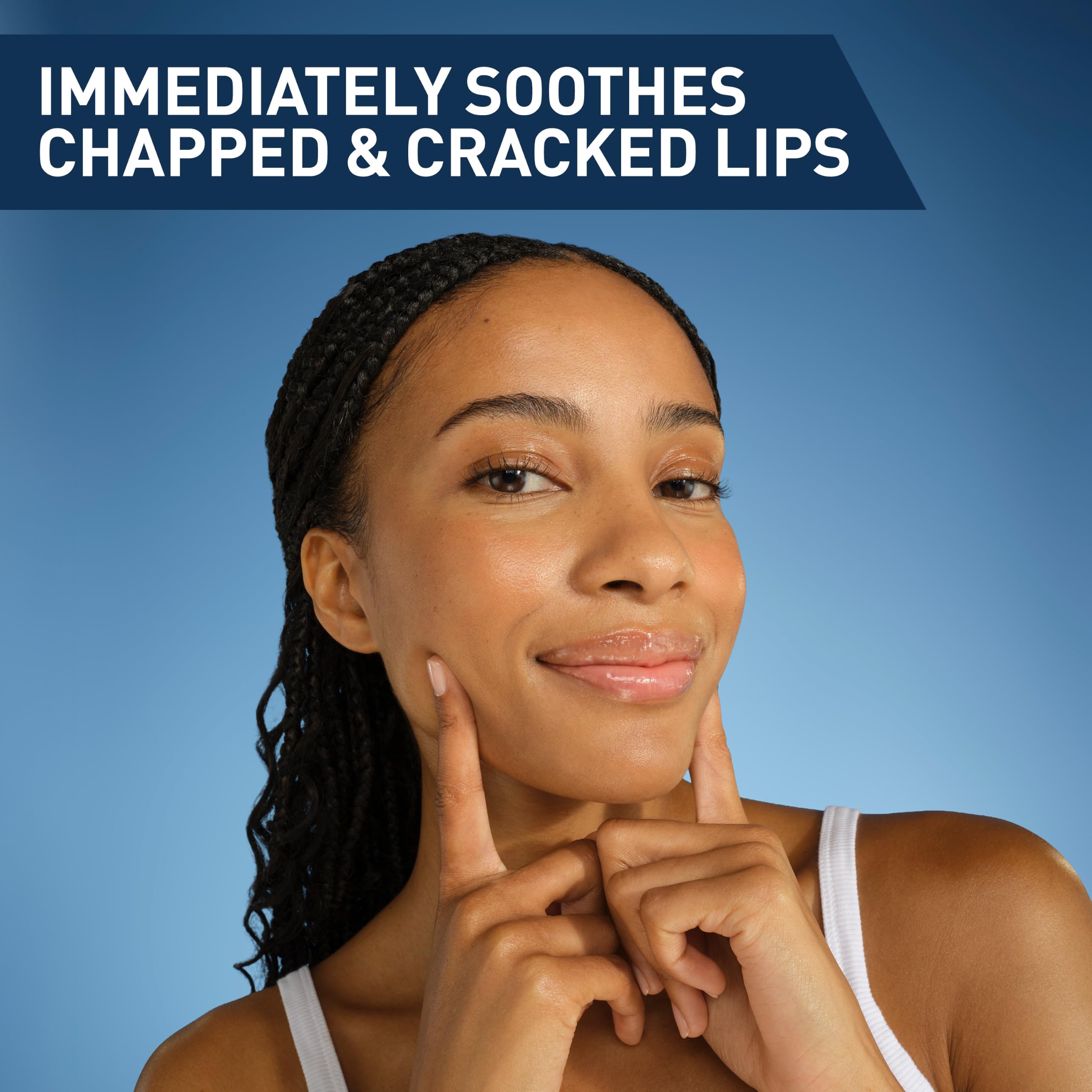 CeraVe used outdoors showing lip protection against wind and dryness