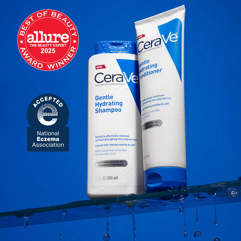 CeraVe bottle and pump closeup showing readable label and easy dispensing