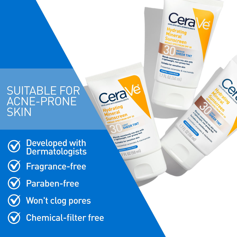 CeraVe tube next to everyday items showing compact 1.7 oz size